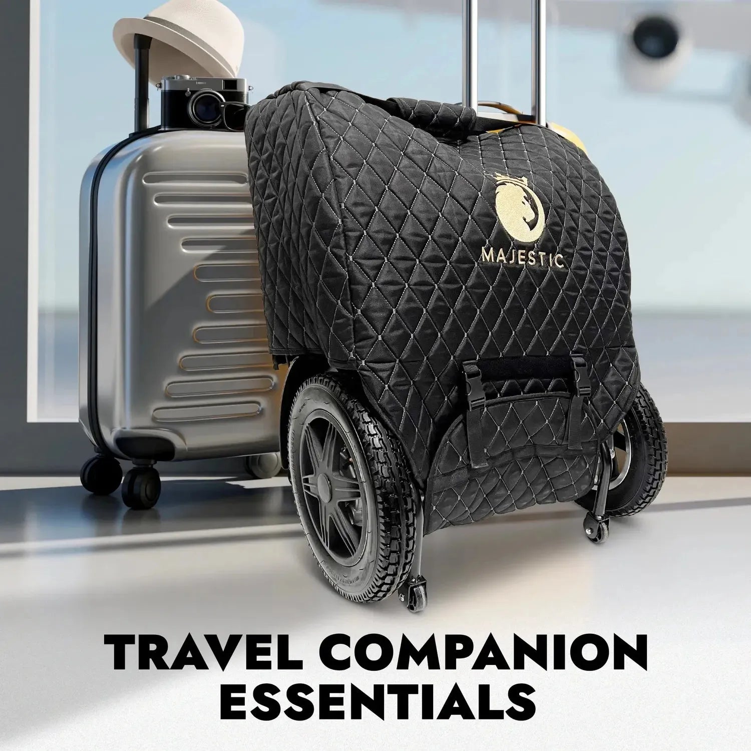 Electric Wheelchair Travel Bag with Joystick (Controller) Protection Bag by ComfyGO