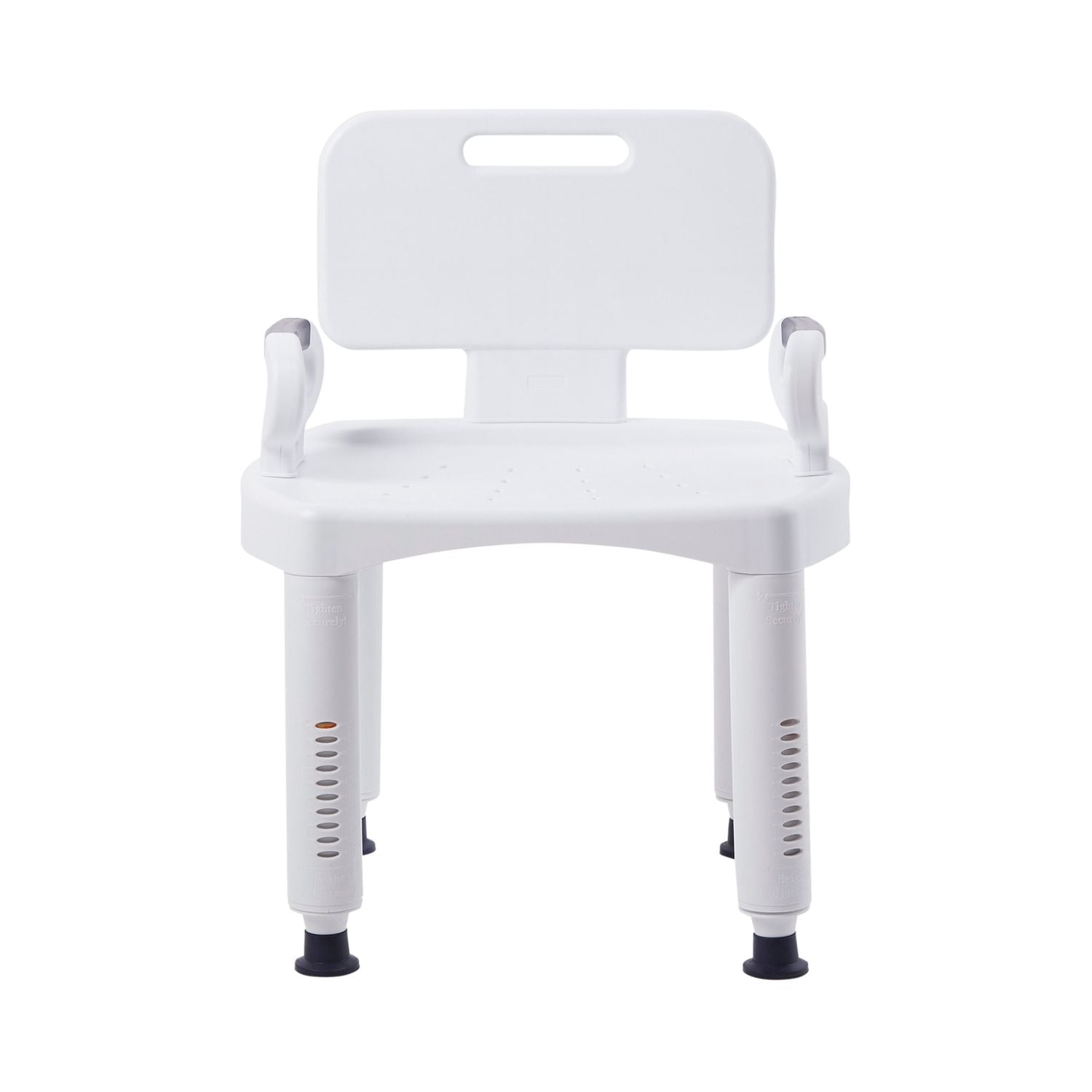 Bath Bench Removable Arms Plastic Frame Removable Backrest