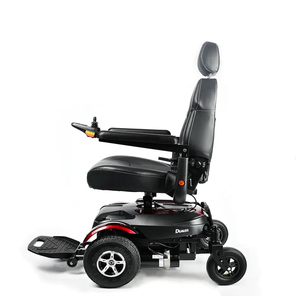 Dualer: Versatile Front-Wheel and Rear-Wheel Drive Power Wheelchair