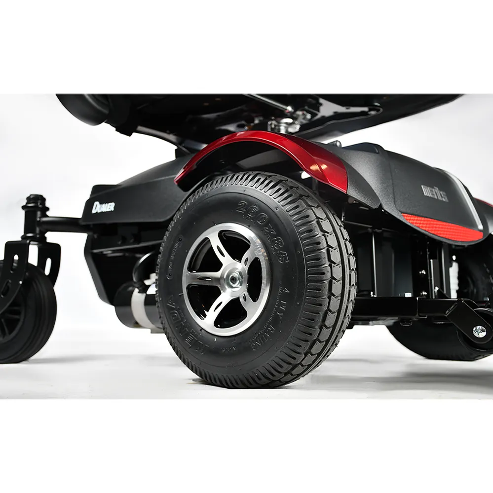 Dualer: Versatile Front-Wheel and Rear-Wheel Drive Power Wheelchair
