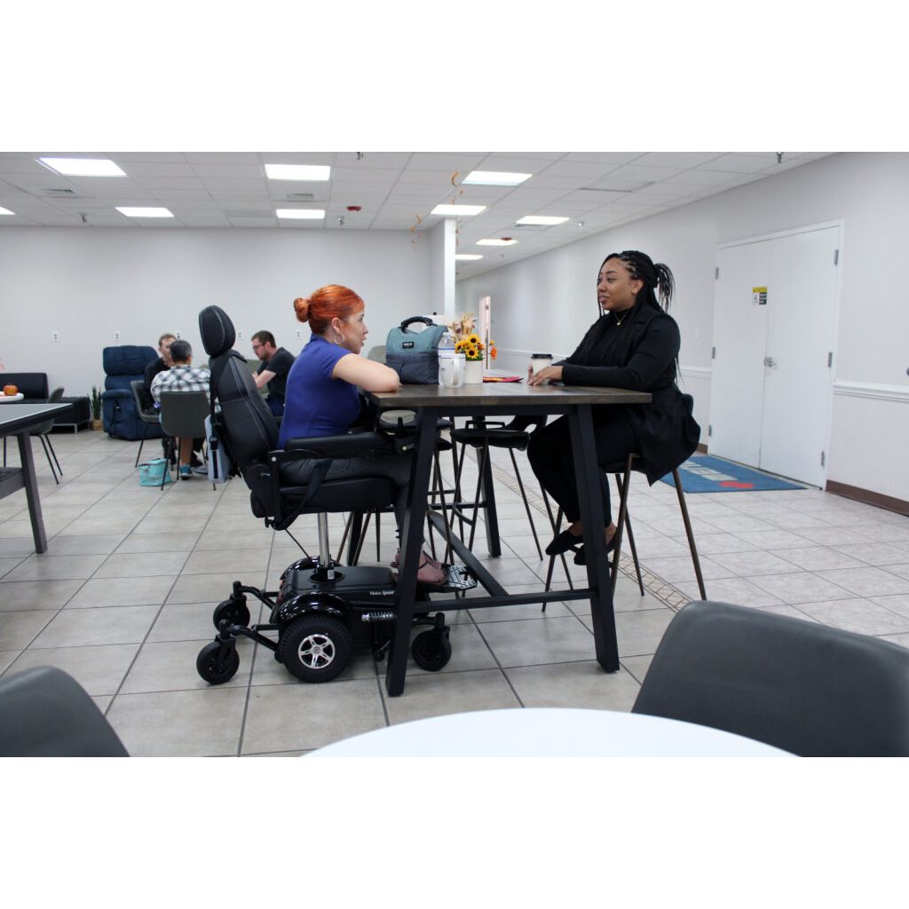 Vision Sport: Mid-Wheel Drive Power Wheelchair with Robust Suspension