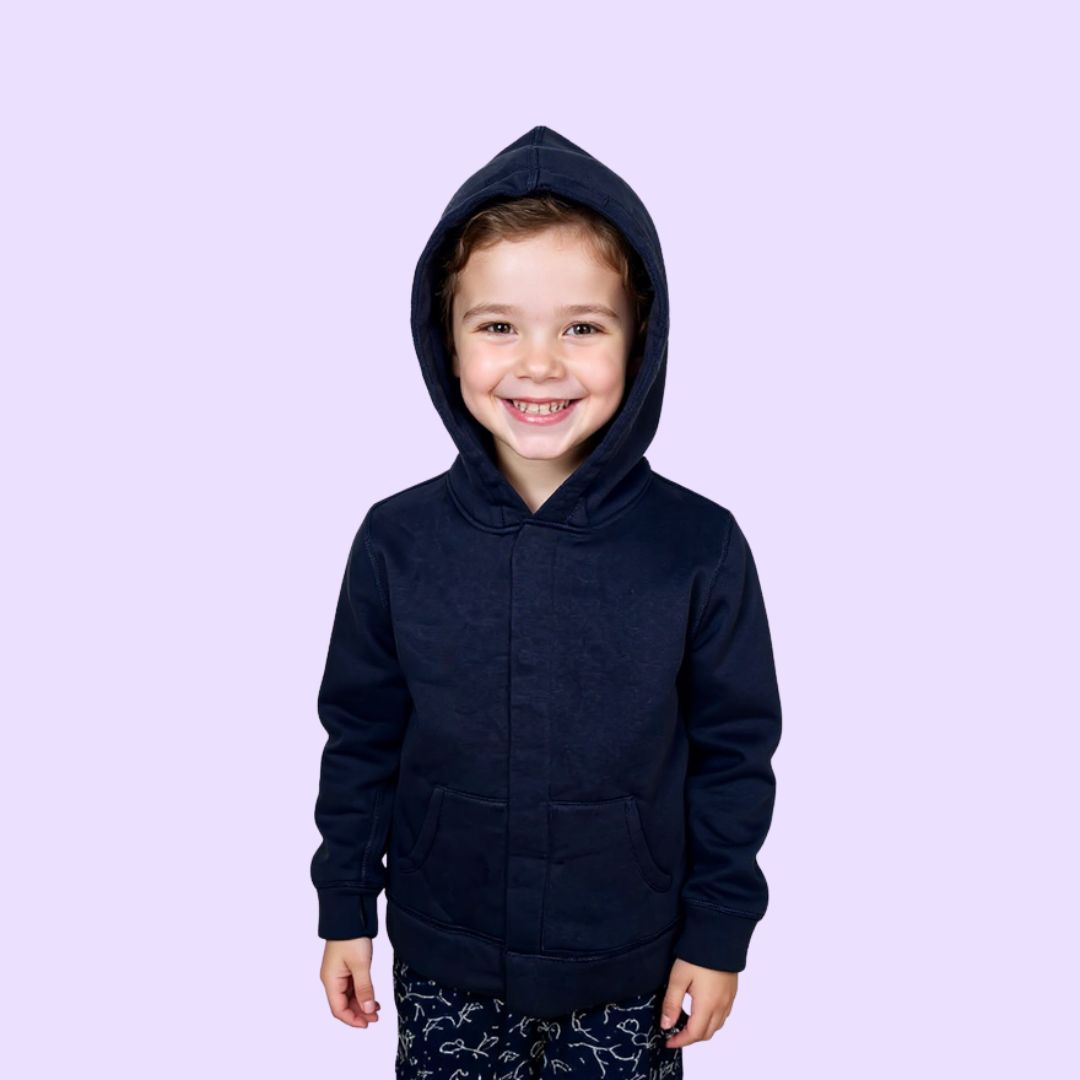 QuietSense™ Sound Reducing Sensory Hoodie by Sense-ational You – Sensory Friendly Hoodie with Eye Mask & Adaptive Features