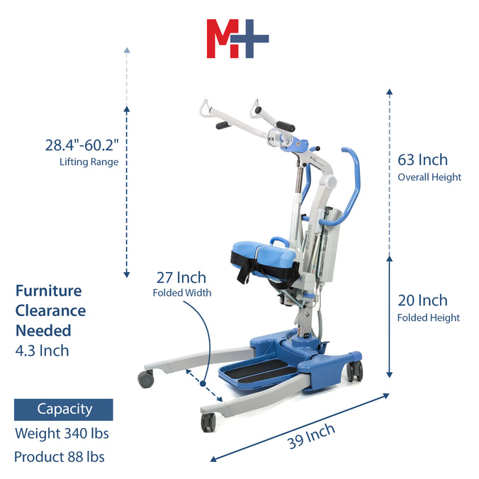 Hoyer Journey Professional Patient Lift, Sit to Stand