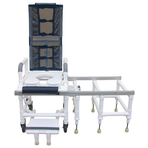 Tilt-N-Space Shower Chair PVC & Transfer Bench Comb.