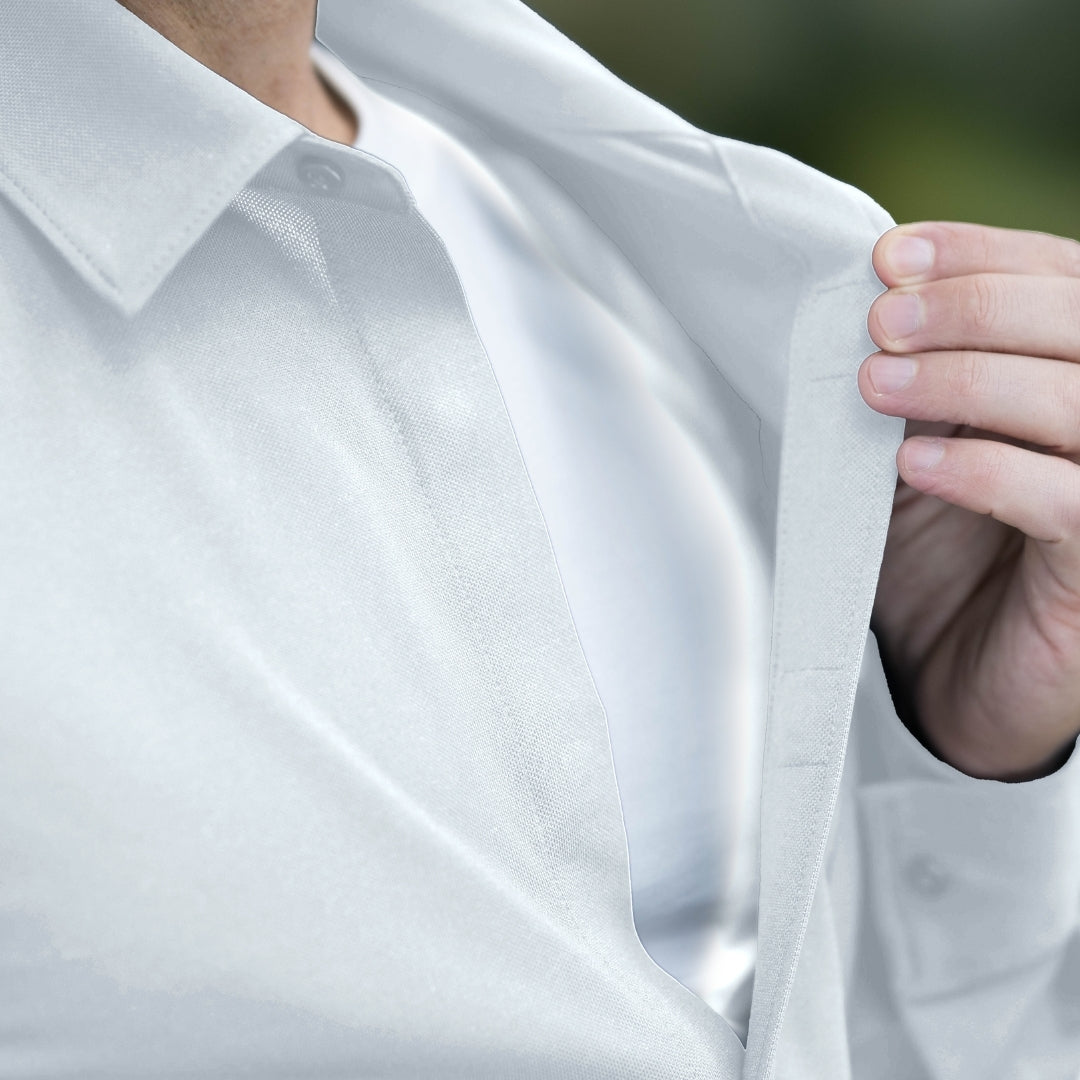 easy dressing performance shirt for arthritis Parkinsons MagnaReady