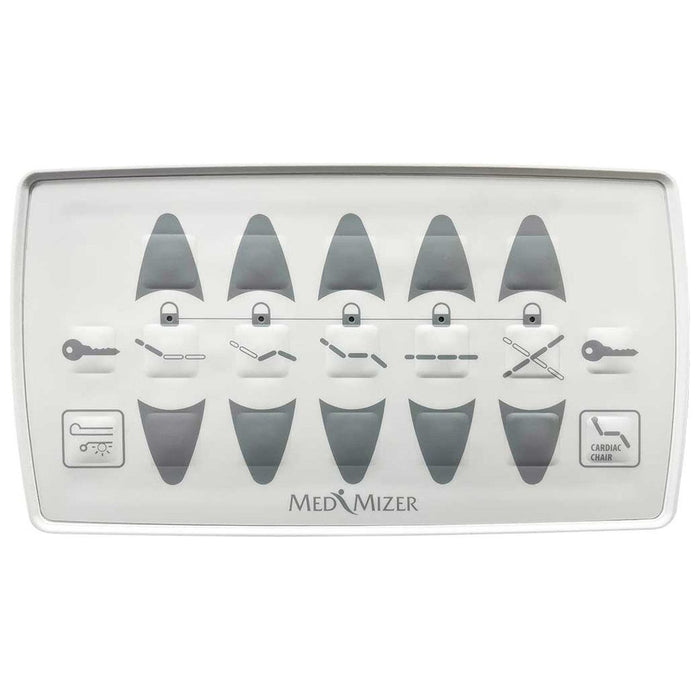 Removable Attendant Controls located on footboard with lockouts