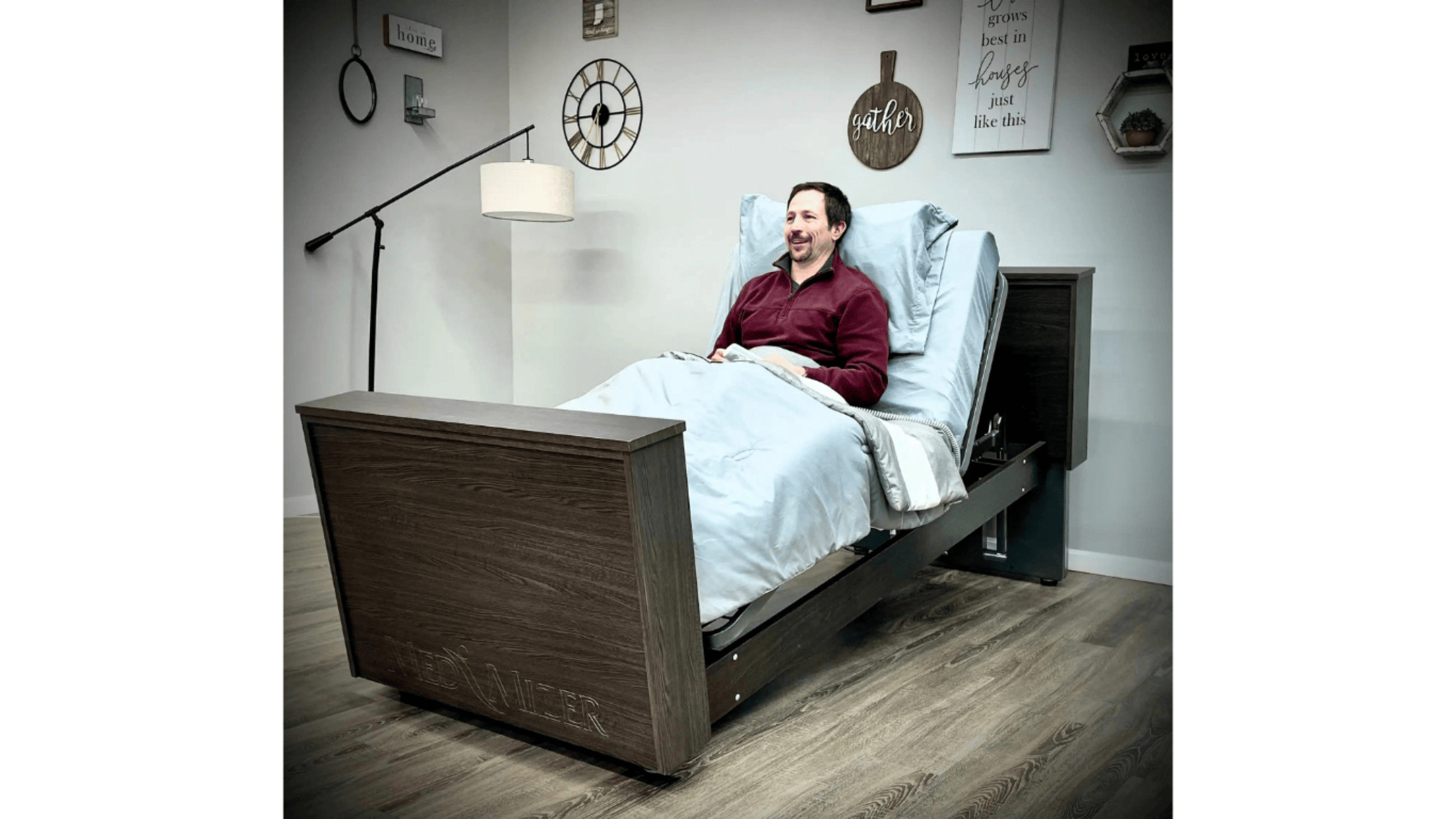 Med-Mizer SelectCare Hi-Lo Bed | Ultra Low Electric Hospital Bed