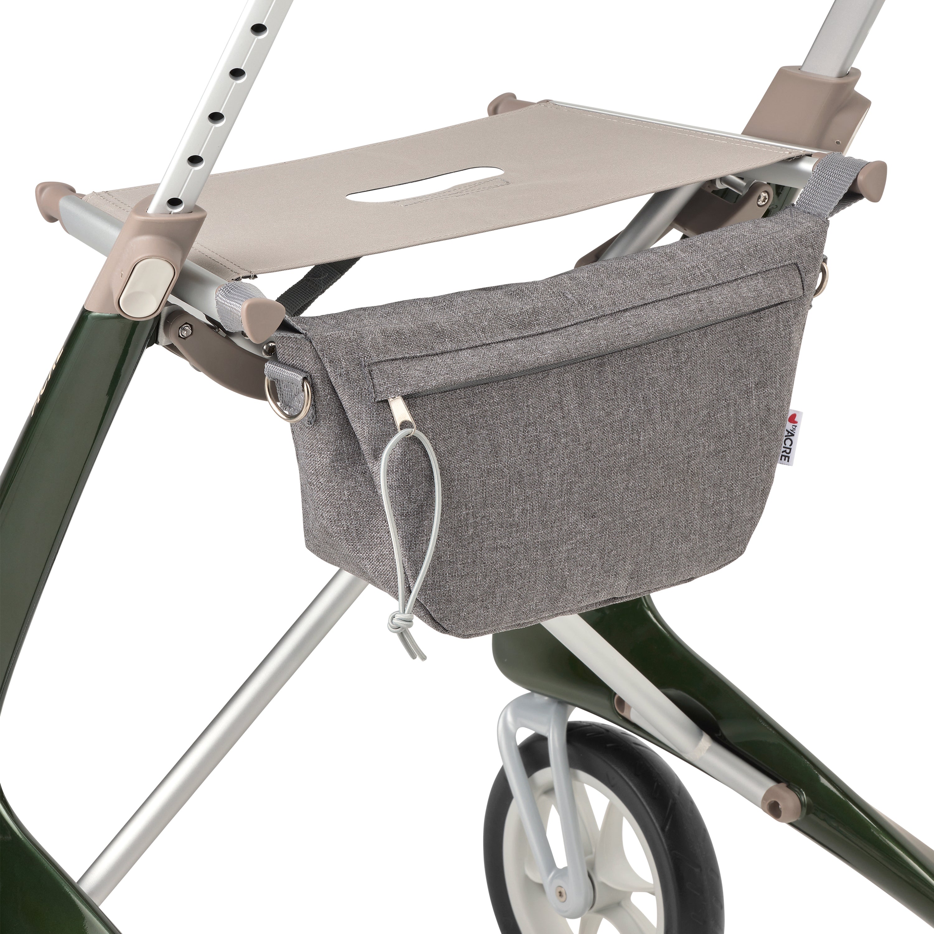 byACRE Carbon Ultralight Rollator – Carbon Fiber Lightweight Folding Rollator