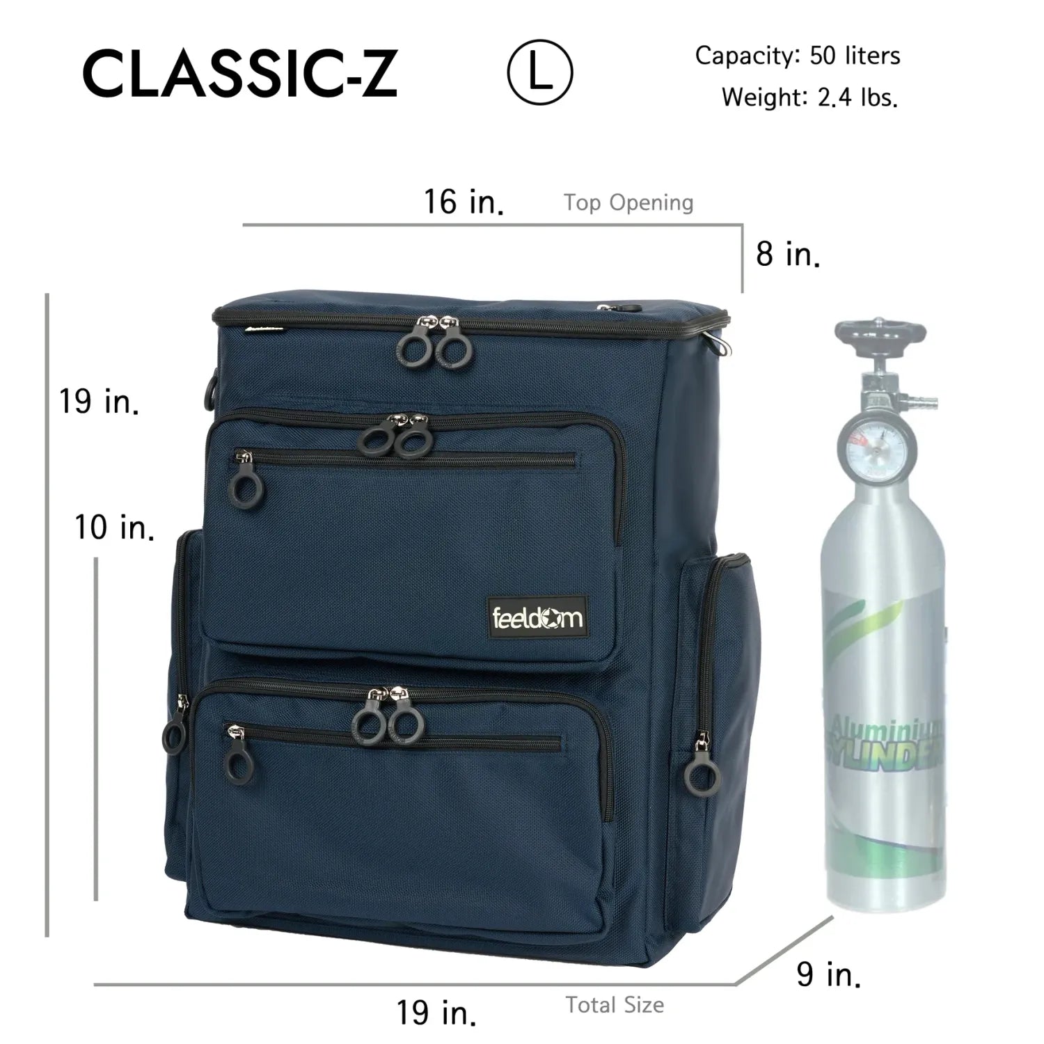CLASSIC - Z Series - LARGE Essential Wheelchair Bag