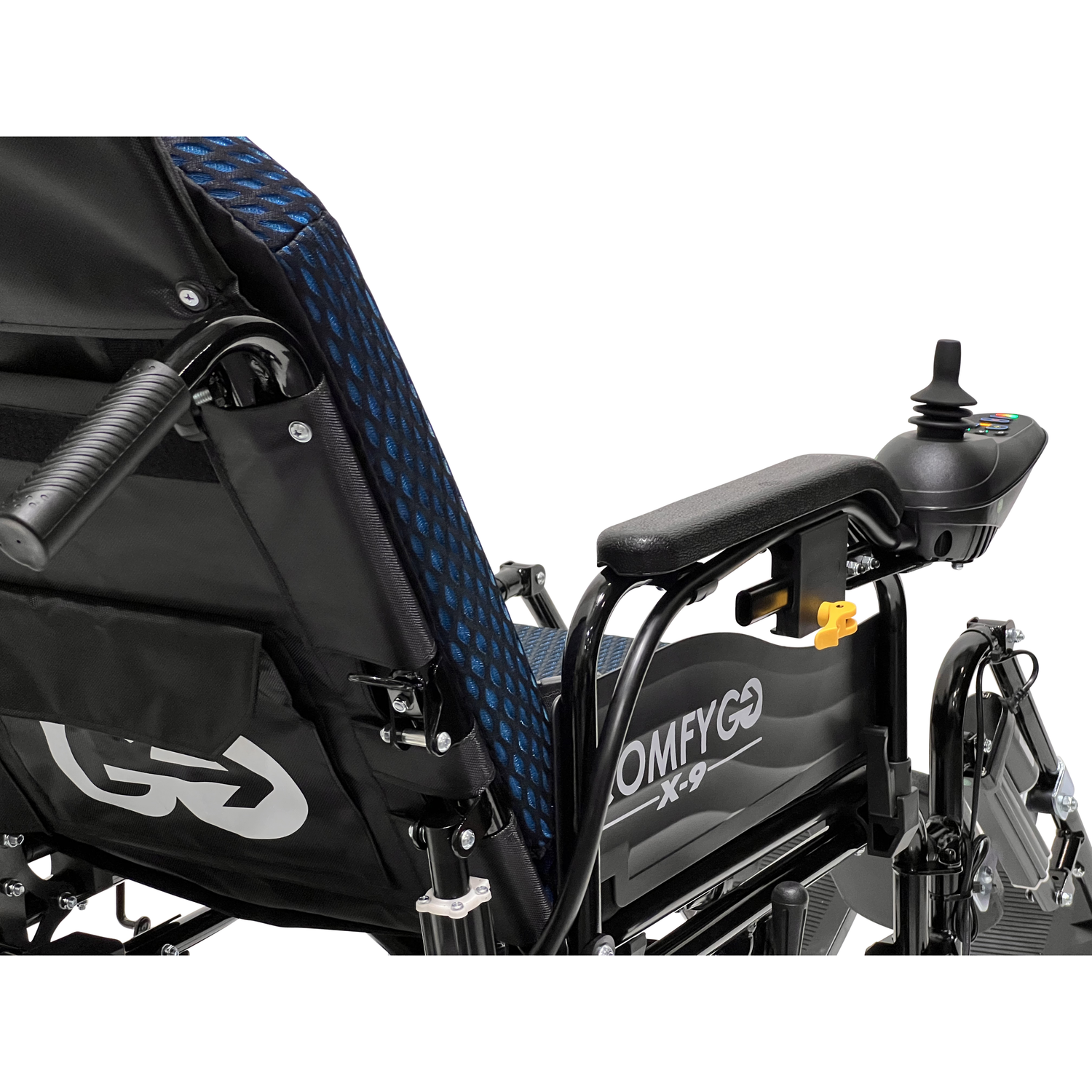 X-9 and X-9 Max, Remote Controlled Electric Wheelchair, Automatic Reclining Backrest & Lifting Leg Rests