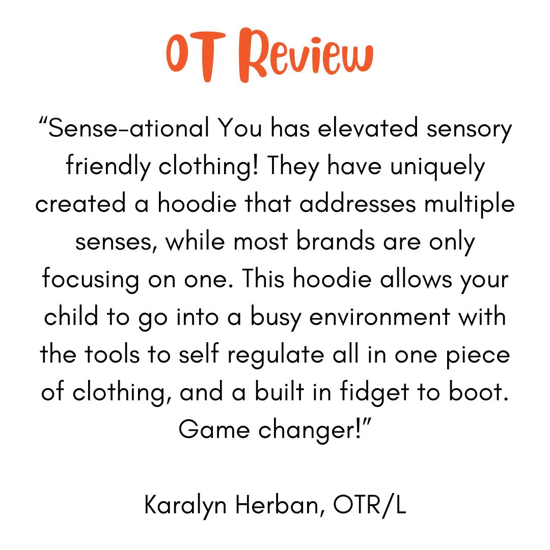QuietSense™ Sound Reducing Sensory Hoodie by Sense-ational You – Sensory Friendly Hoodie with Eye Mask & Adaptive Features