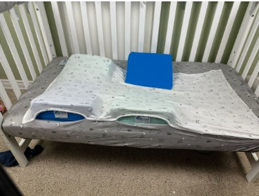 Cloud 9 Care Non-Shift Support Pediatric Sheet by Cloud 9 Care – Crib Sheet System with Support Wedges