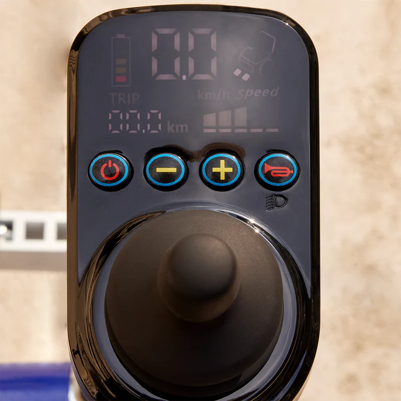 OAS Cruise Pro Folding Electric Wheelchair – Reclining 350 lb Travel Power Chair