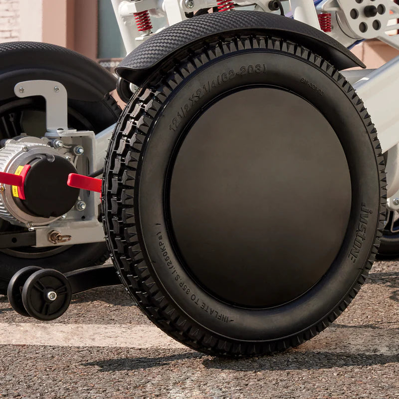 OAS Cruise Pro Folding Electric Wheelchair – Reclining 350 lb Travel Power Chair