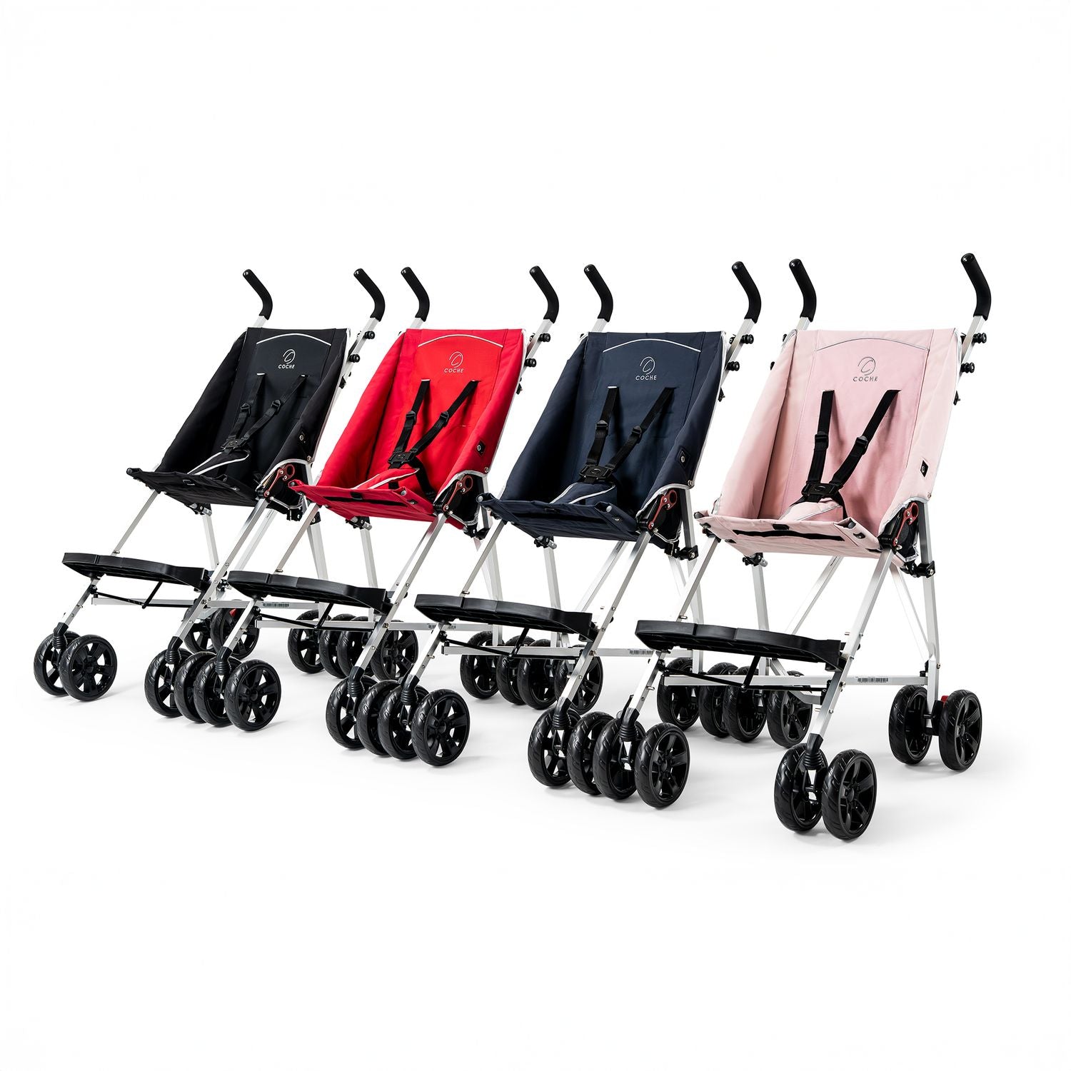 Coche XL Lightweight Special Needs Stroller/Transport Chair, Black