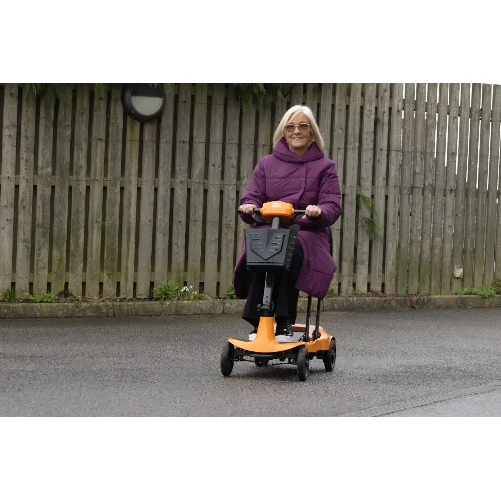 Genie Ultralight Folding Mobility Scooter – 26 lb Ultra-Light Travel Scooter (Airline Approved)
