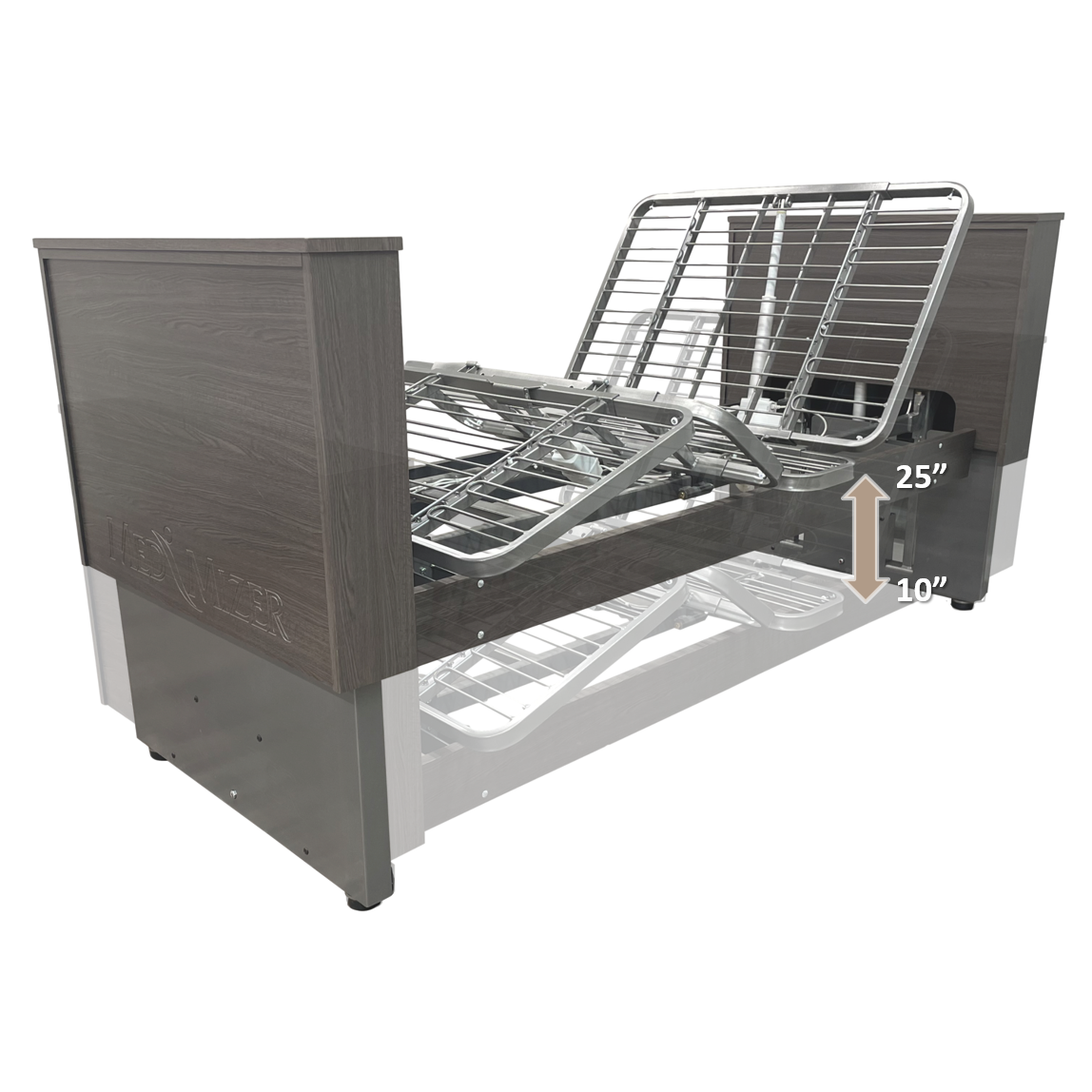 Med-Mizer SelectCare Hi-Lo Bed | Ultra Low Electric Hospital Bed