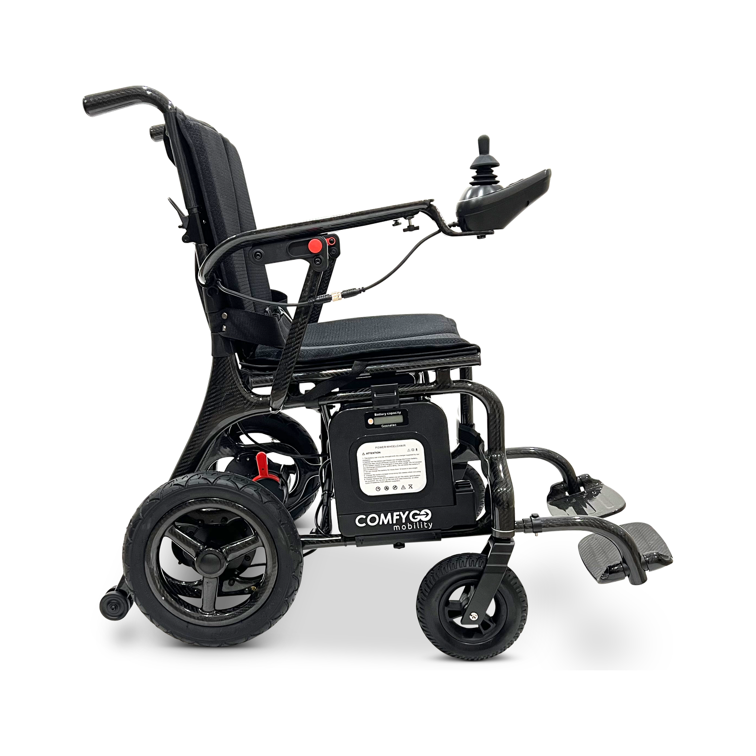 Phoenix Carbon Fiber Electric Wheelchair: Lightweight, Long-Range, Airline Approved
