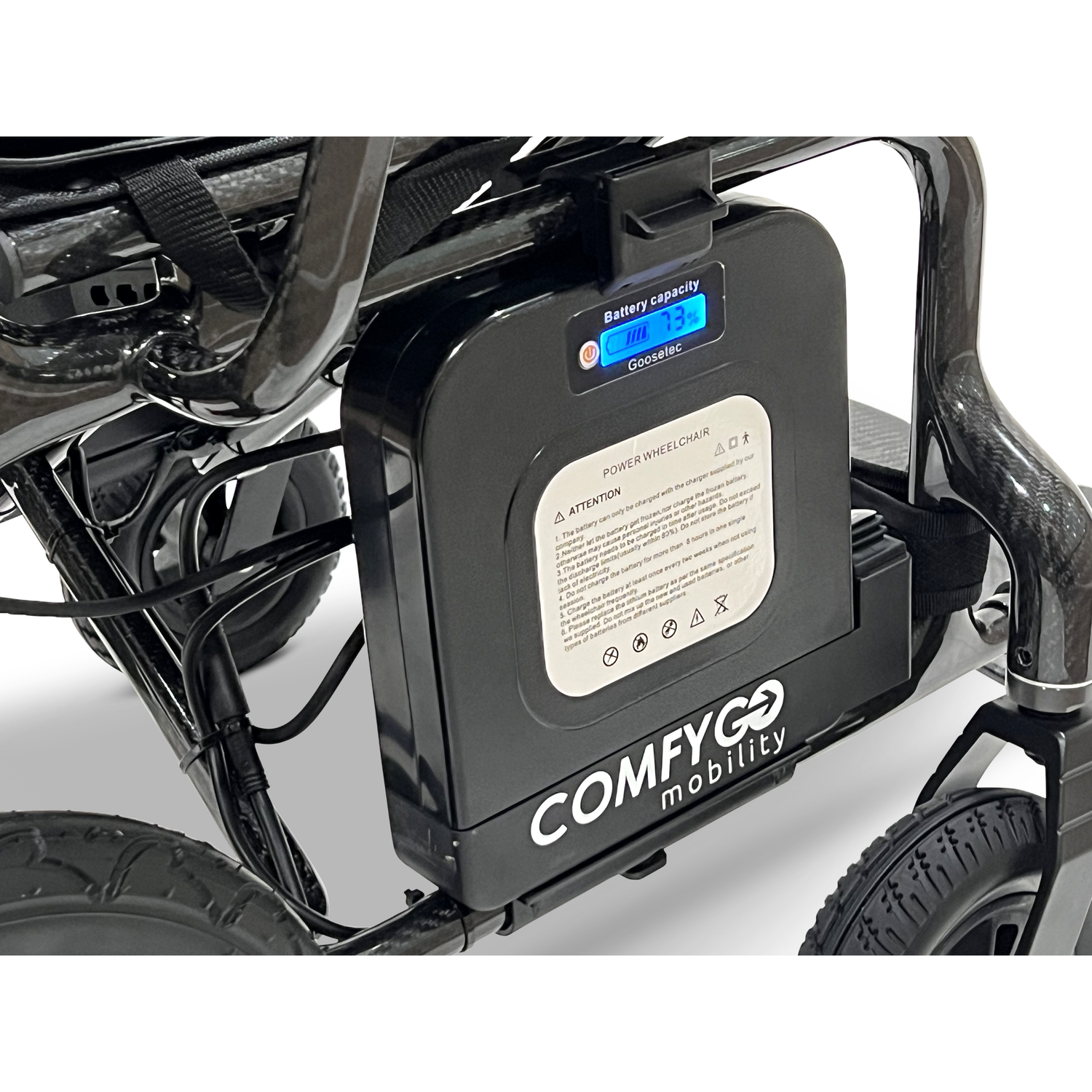 Phoenix Carbon Fiber Electric Wheelchair: Lightweight, Long-Range, Airline Approved