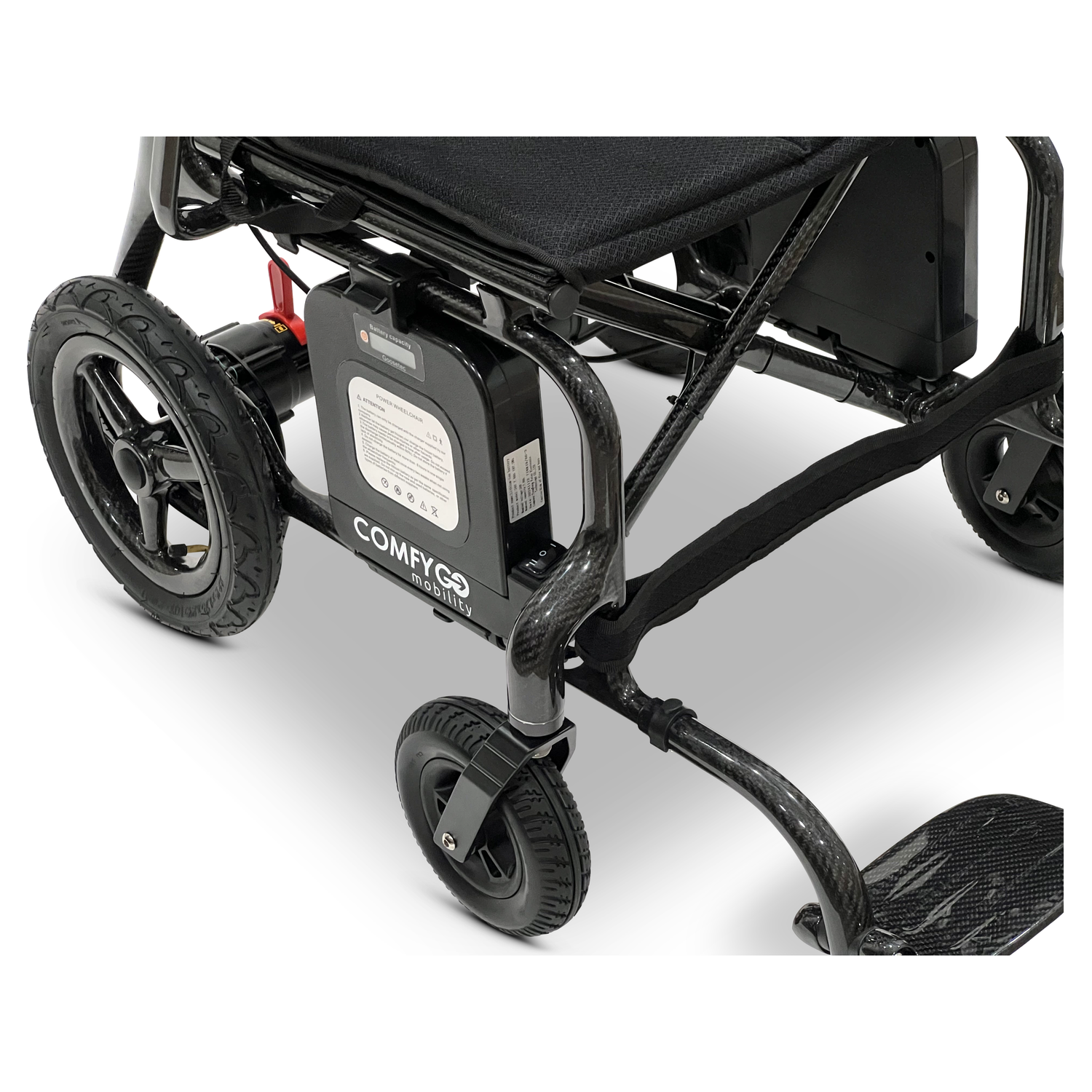 Phoenix Carbon Fiber Electric Wheelchair: Lightweight, Long-Range, Airline Approved