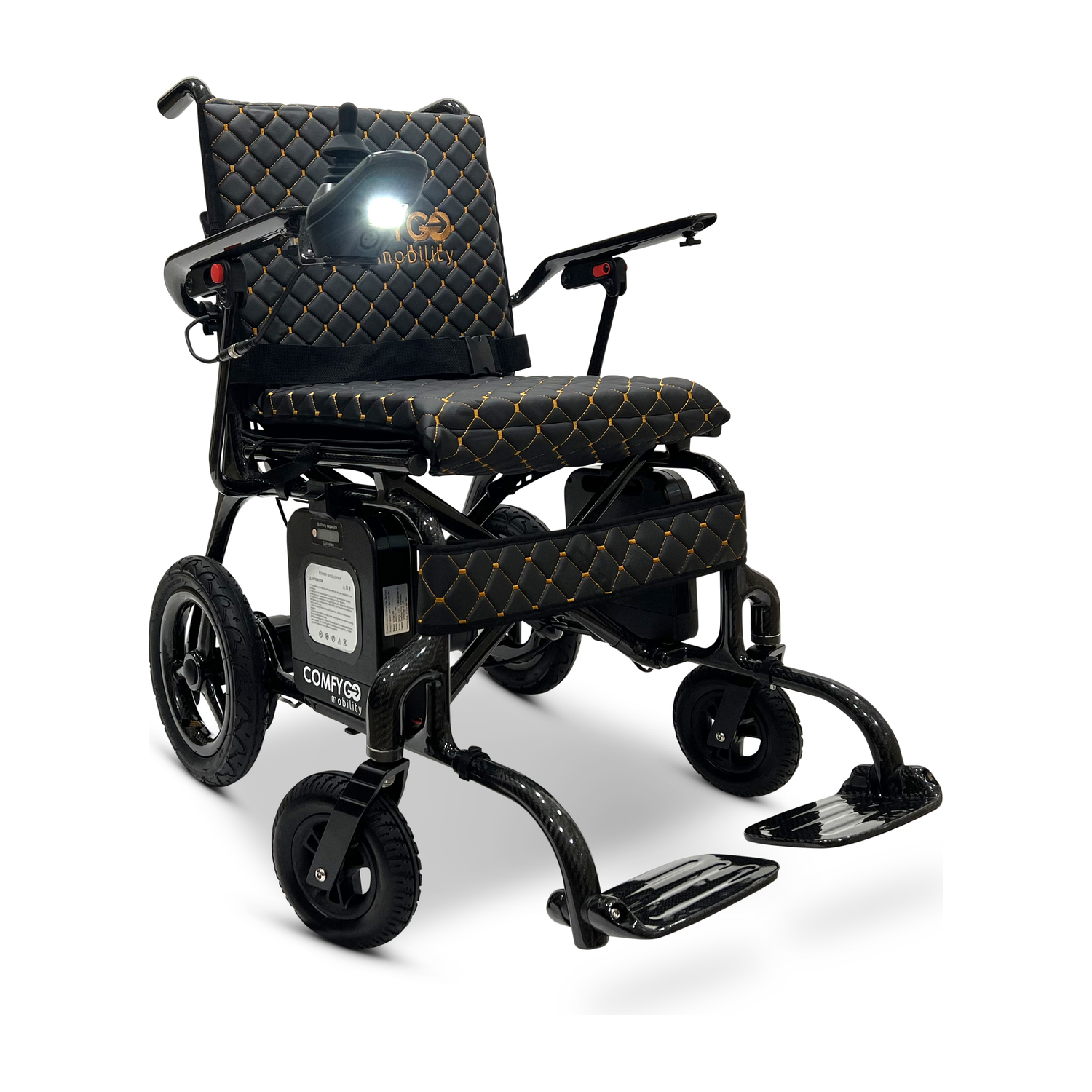 Phoenix Carbon Fiber Electric Wheelchair: Lightweight, Long-Range, Airline Approved