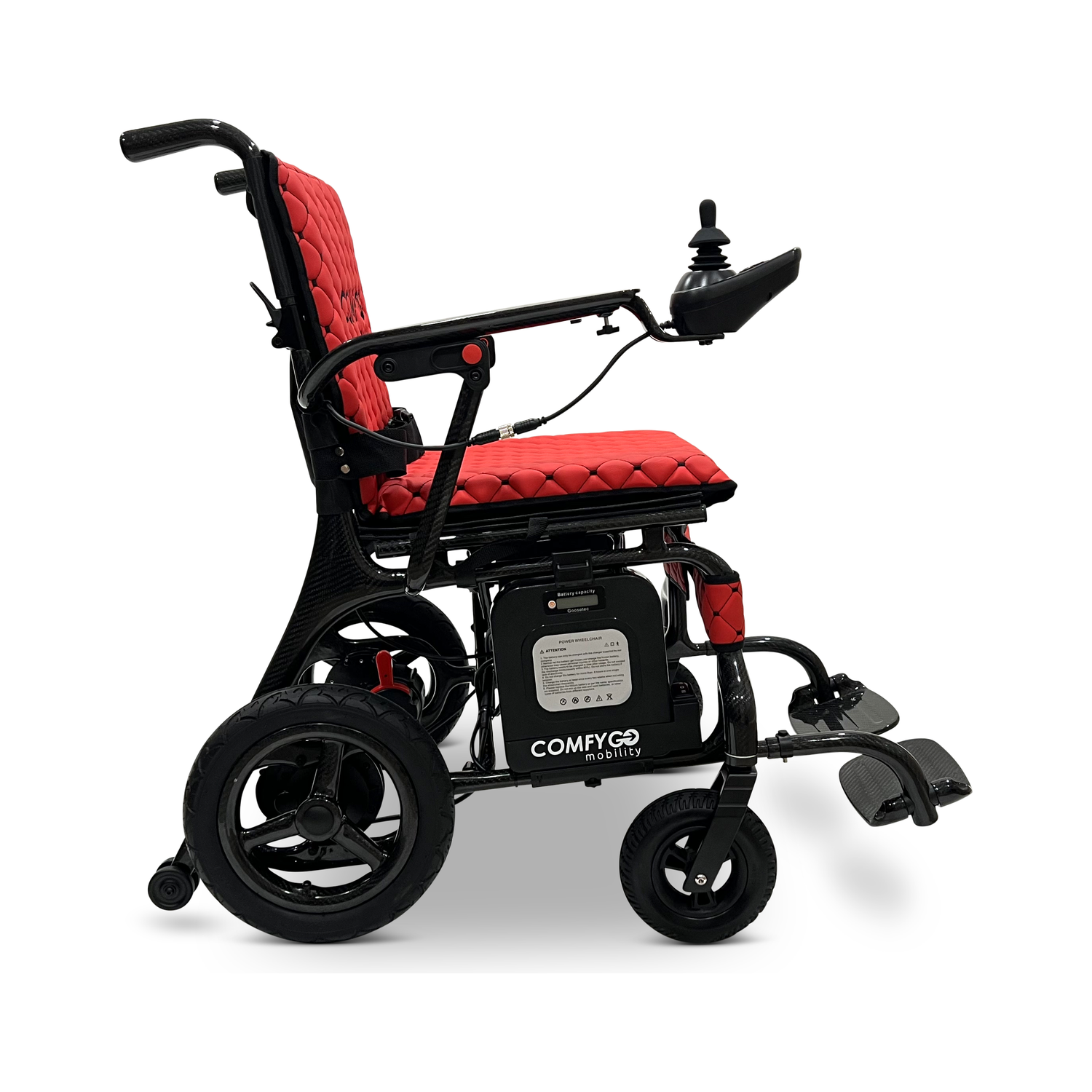 Phoenix Carbon Fiber Electric Wheelchair: Lightweight, Long-Range, Airline Approved