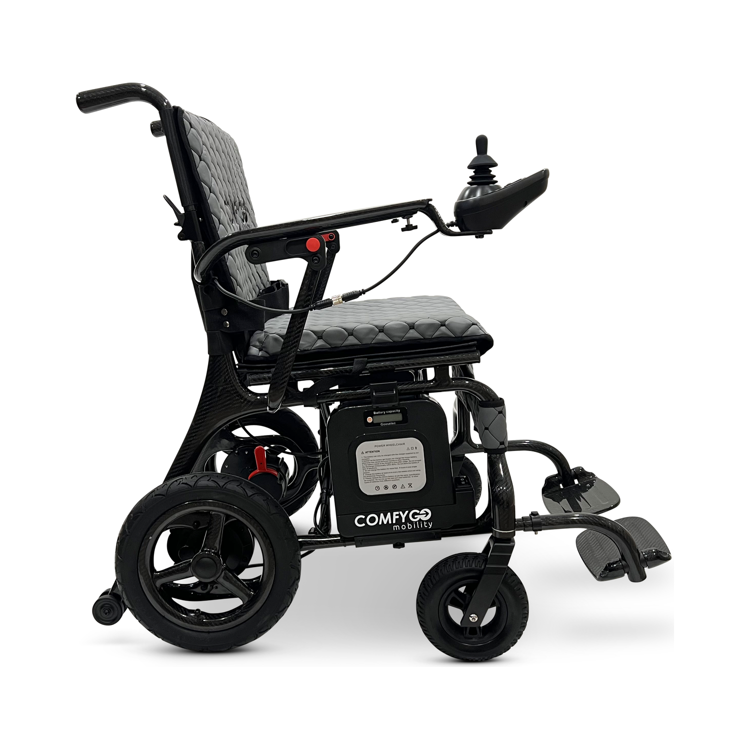 Phoenix Carbon Fiber Electric Wheelchair: Lightweight, Long-Range, Airline Approved