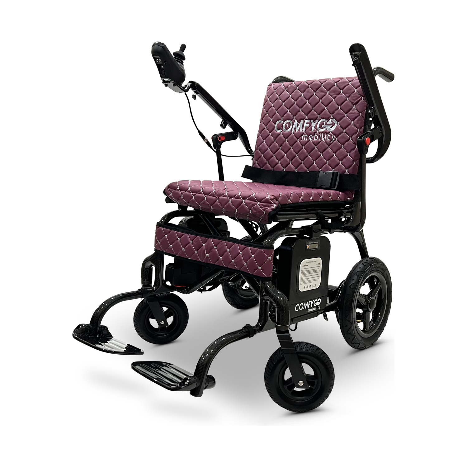 Phoenix Carbon Fiber Electric Wheelchair: Lightweight, Long-Range, Airline Approved