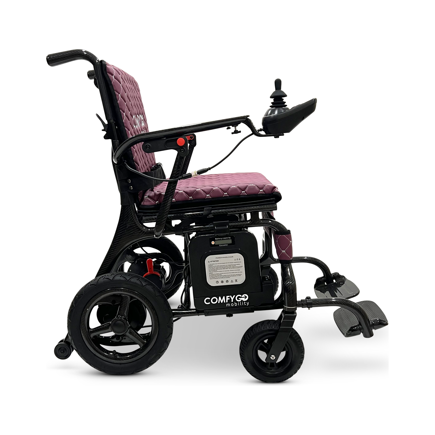 Phoenix Carbon Fiber Electric Wheelchair: Lightweight, Long-Range, Airline Approved