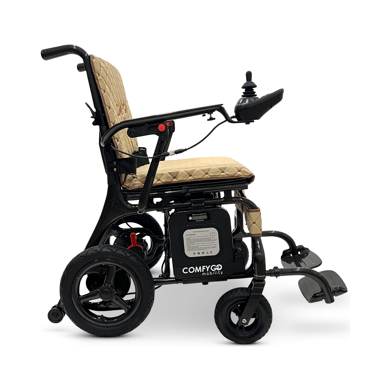 Phoenix Carbon Fiber Electric Wheelchair: Lightweight, Long-Range, Airline Approved