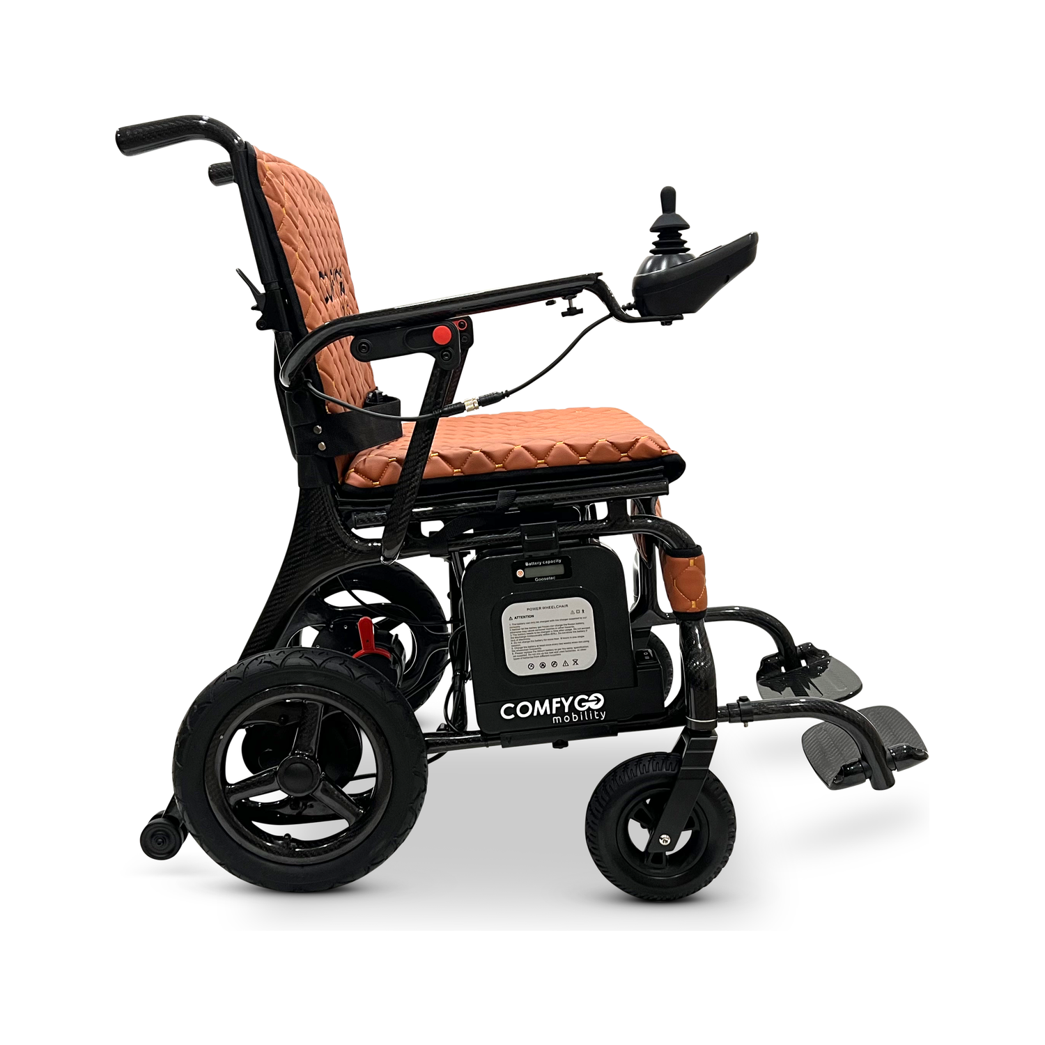 Phoenix Carbon Fiber Electric Wheelchair: Lightweight, Long-Range, Airline Approved