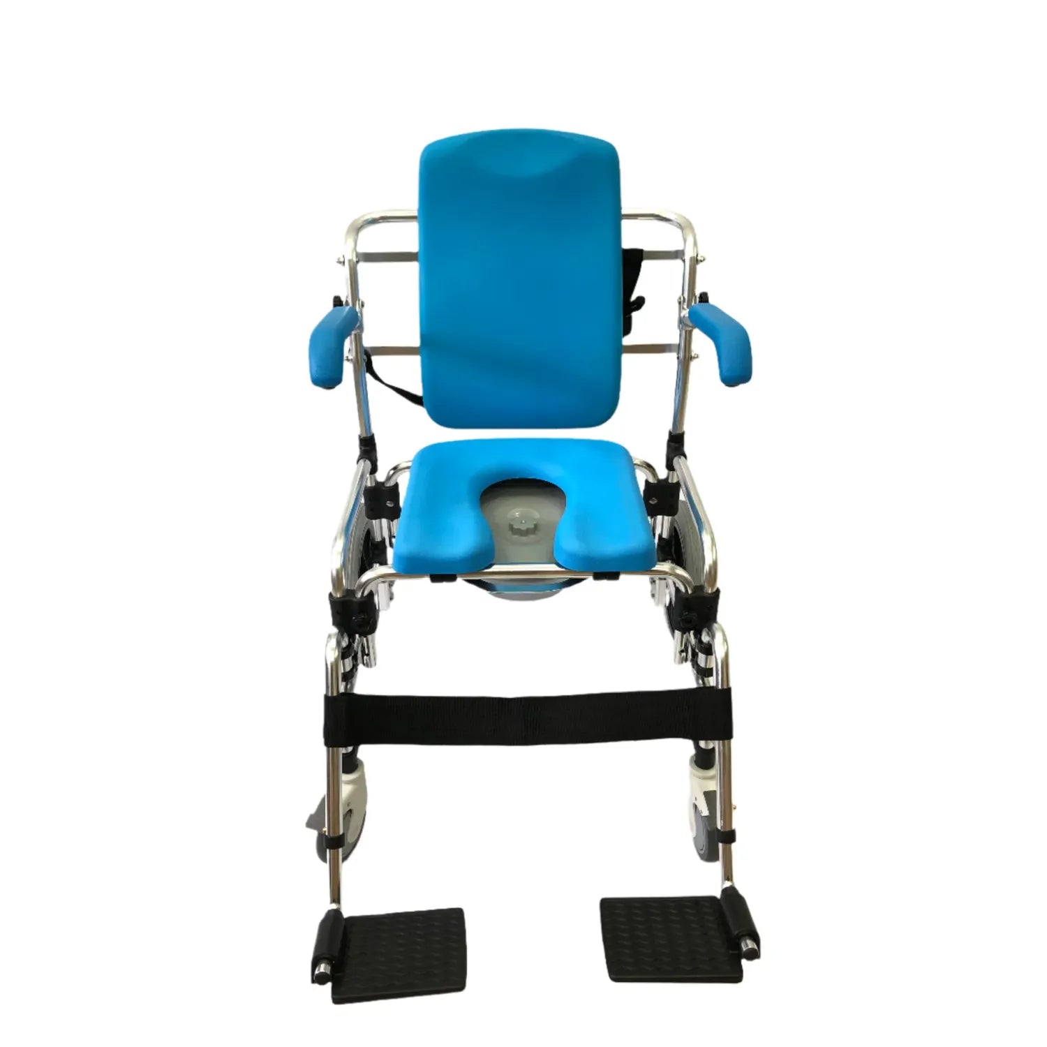 Baltic Professional Transporter Shower/Commode Chair - Padded