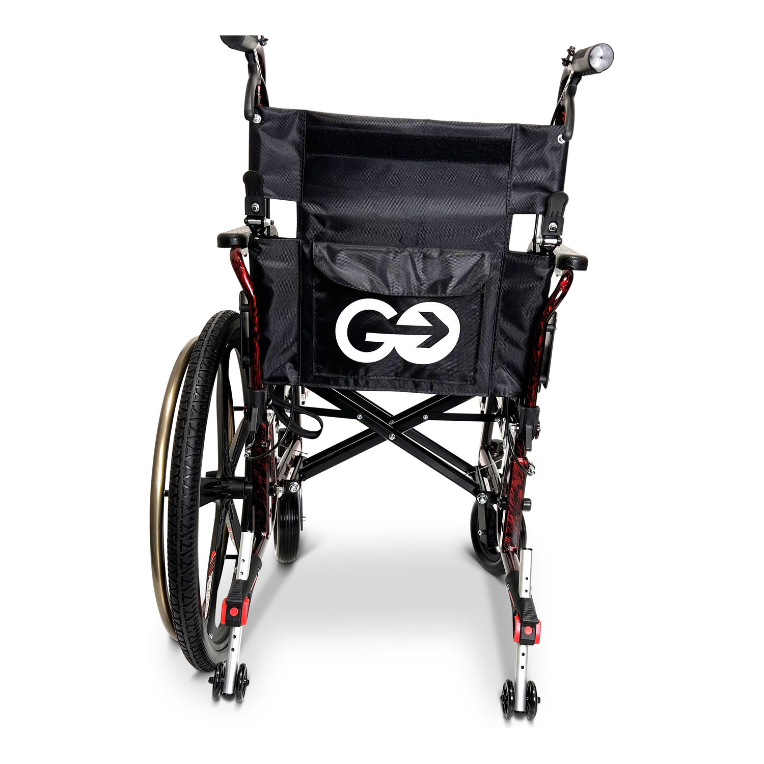 X-1 ComfyGO Lightweight Manual Wheelchair with Quick-Detach Wheels
