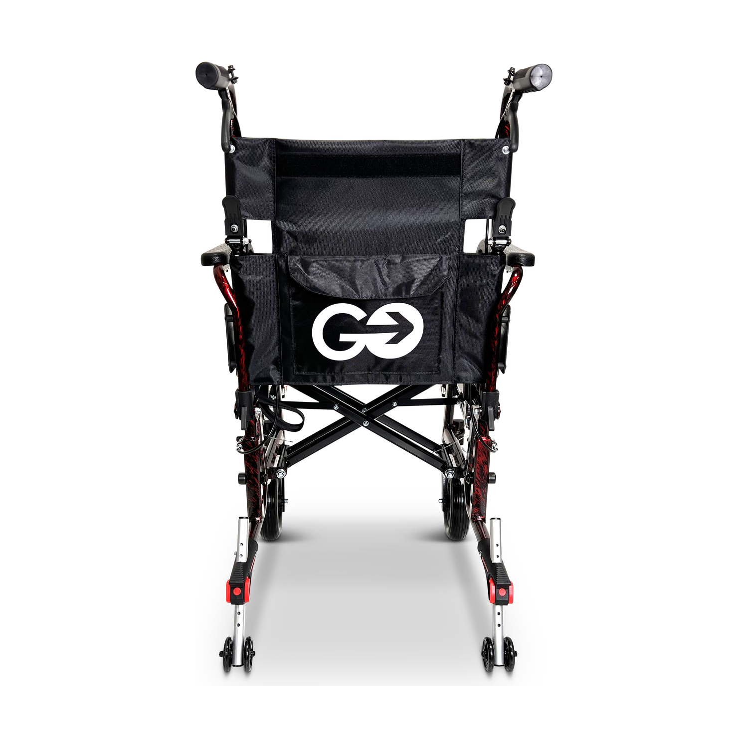 X-1 ComfyGO Lightweight Manual Wheelchair with Quick-Detach Wheels