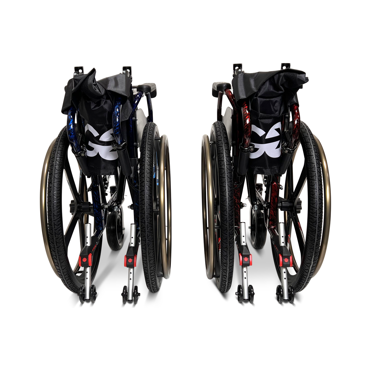 X-1 ComfyGO Lightweight Manual Wheelchair with Quick-Detach Wheels