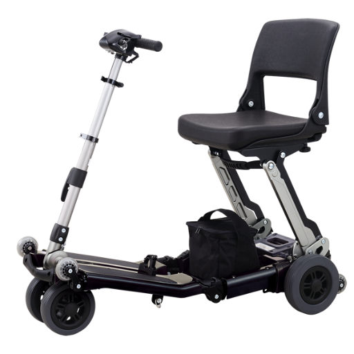 Luggie Classic II Folding Mobility Scooter by FreeRider – Lightweight Travel Scooter with 10-Mile Range & Airline-Ready Design