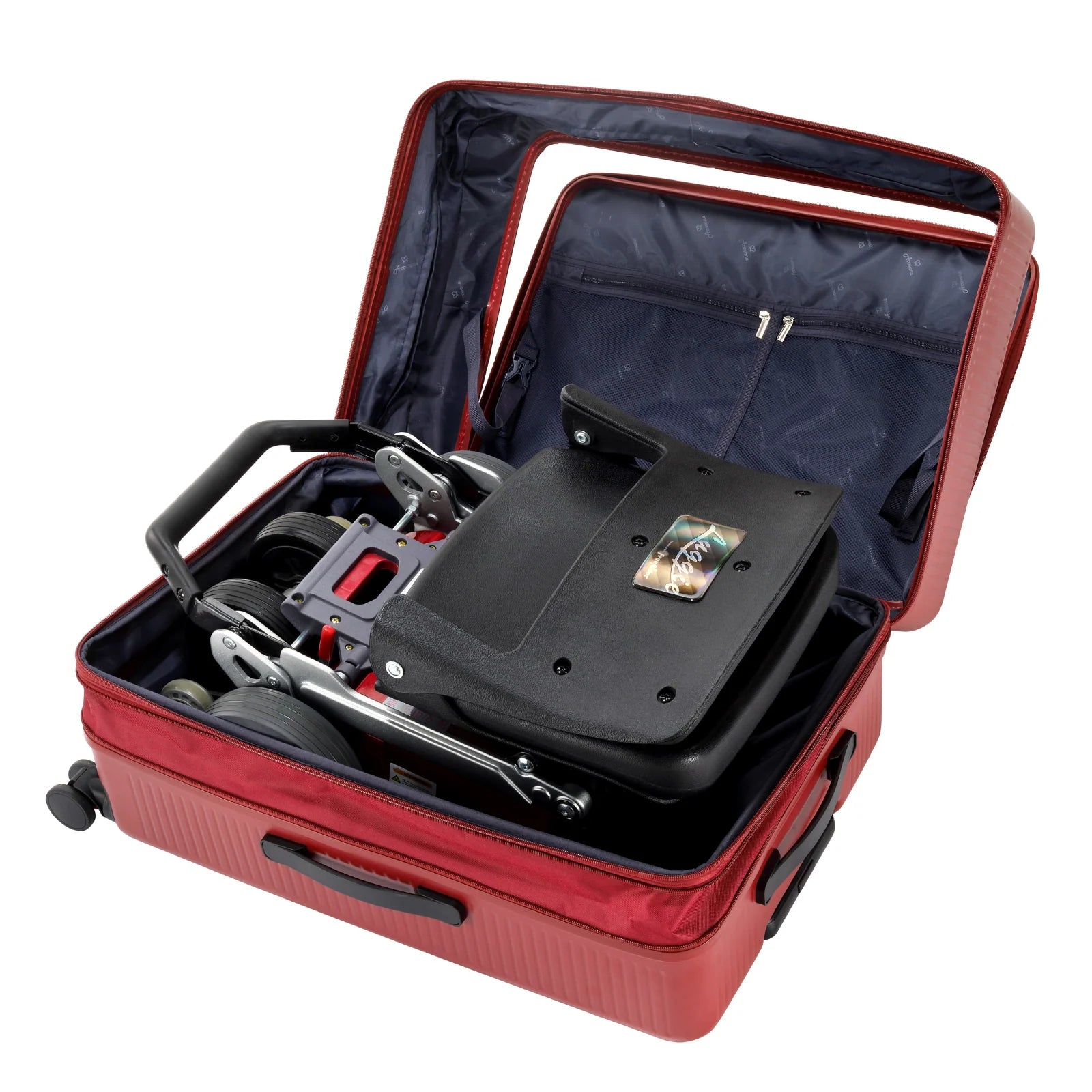 Luggie Suitcase Travel Bag by Freerider – Protective Storage & Transport Case for Luggie Scooters