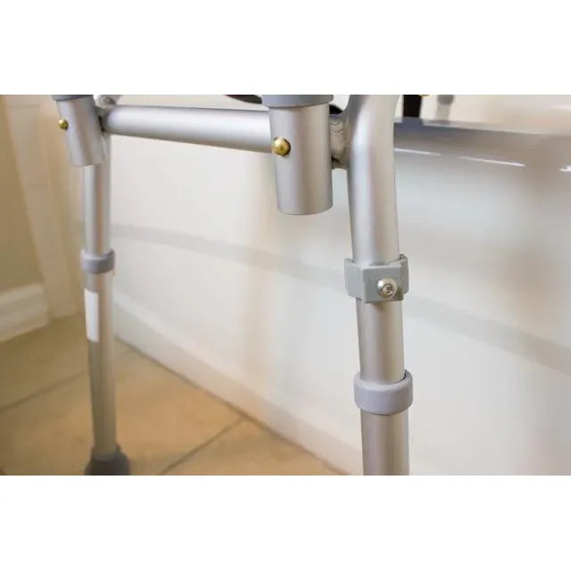 HydroGlyde Premium Sliding Bath Transfer Bench with Cutout