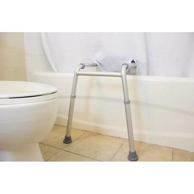 BenchMate Split Shower Curtain for Bath Transfer Benches