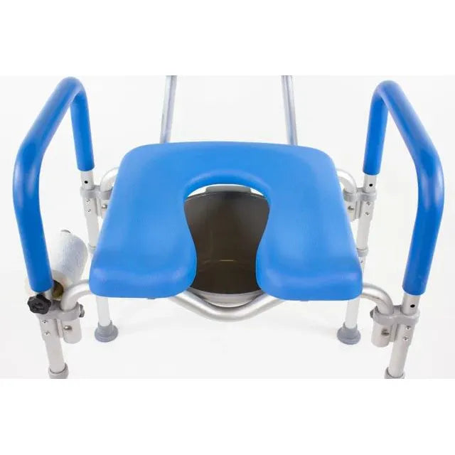 Dignity Commode, MEDICAL-GRADE Aluminum, COMMERCIAL-GRADE Construction