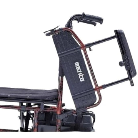 Merits Flip-up, Height-adjustable, detachable arms (Right) Travel-Ease