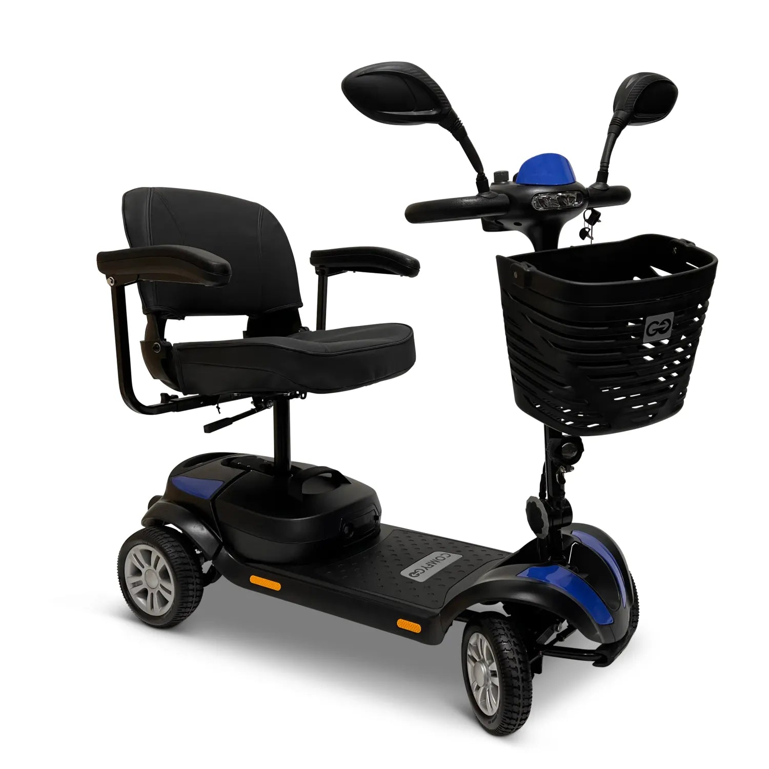 ComfyGo Z-4 Custom Fit Electric Mobility Scooter Mirrors - Pair (Left & Right)