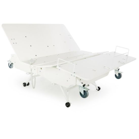 Night Rider HD Bariatric Hospital Bed with head and feet elevated with no mattress