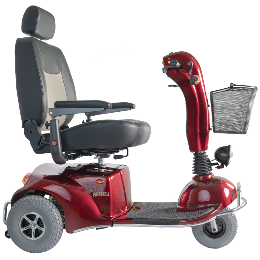Merits Pioneer 9: Heavy-Duty 3-Wheel Scooter