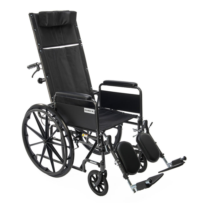 Chariot-RC Reclining Wheelchair With Elevating Legrests