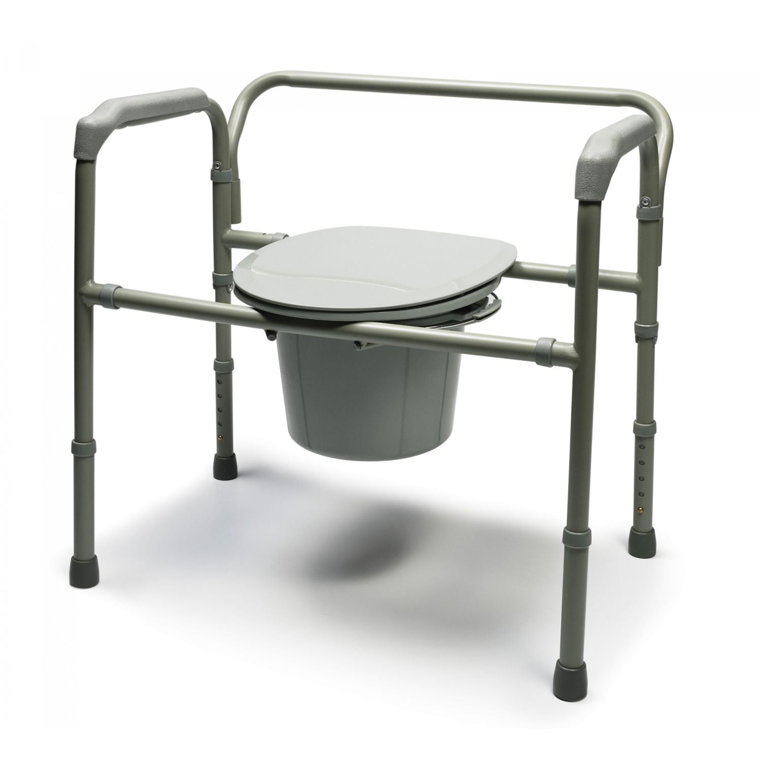 Bariatric Steel Folding Commode