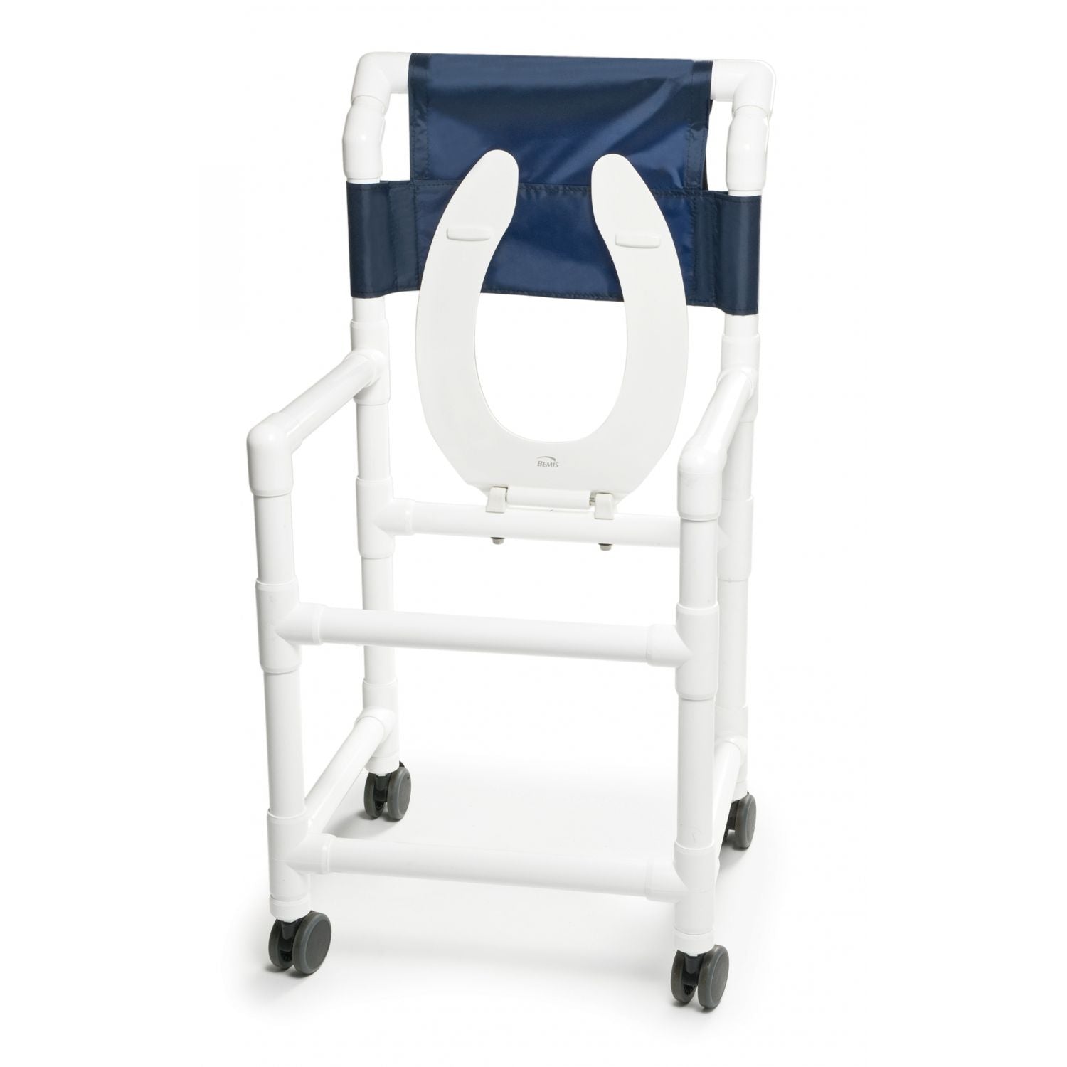 PVC Shower Commode Chair