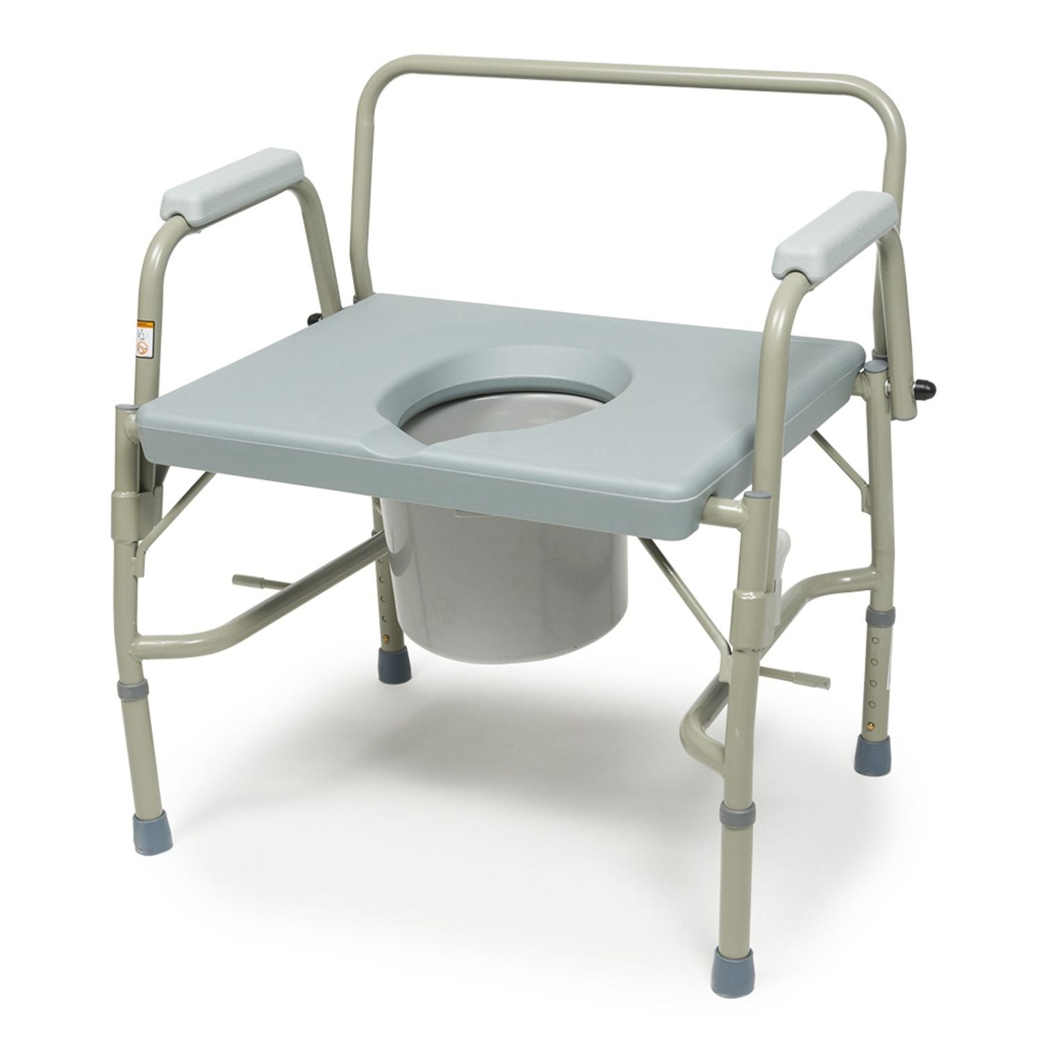 Imperial Collection 3-in-1 Steel Drop Arm Commode