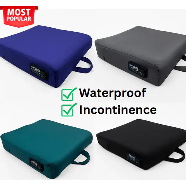Ease Seating Systems Waterproof Cover for Ease Cushion Gen 2 – Protective Low-Profile Cushion Cover with Full Control Access