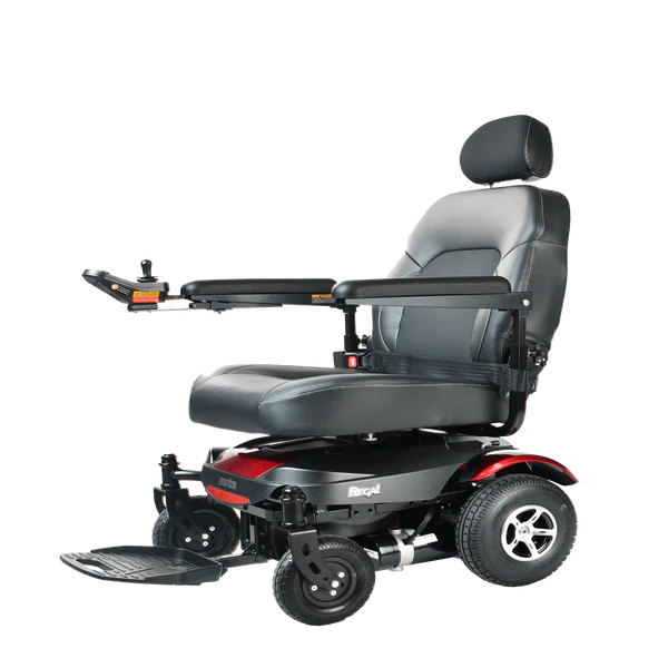Regal: Full-Size Power Wheelchair with Enhanced Stability and Extended Range